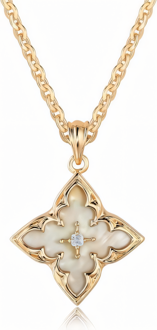 Gold Diamond Necklace